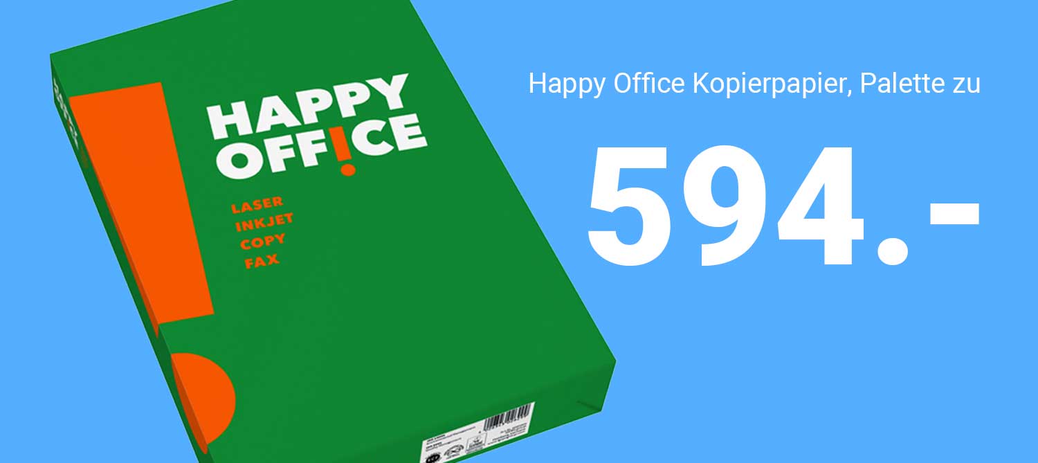 Happy Office Kopierpapier bei Ofrex AG bestellen